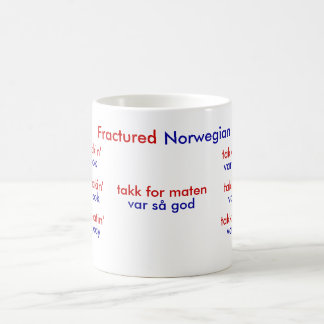 Fractured Norwegian Coffee Mug