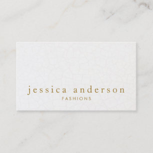 Fractured subtle elegant light minimalist business card