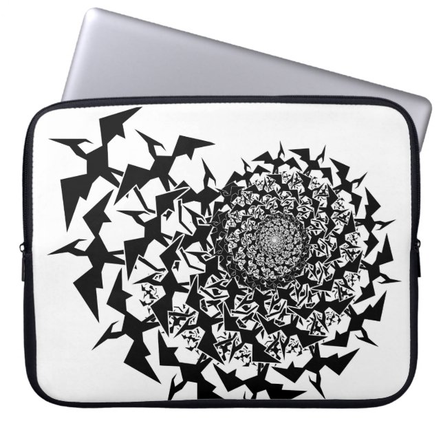 Fractyl Pterodactyl Laptop Sleeve (Front)