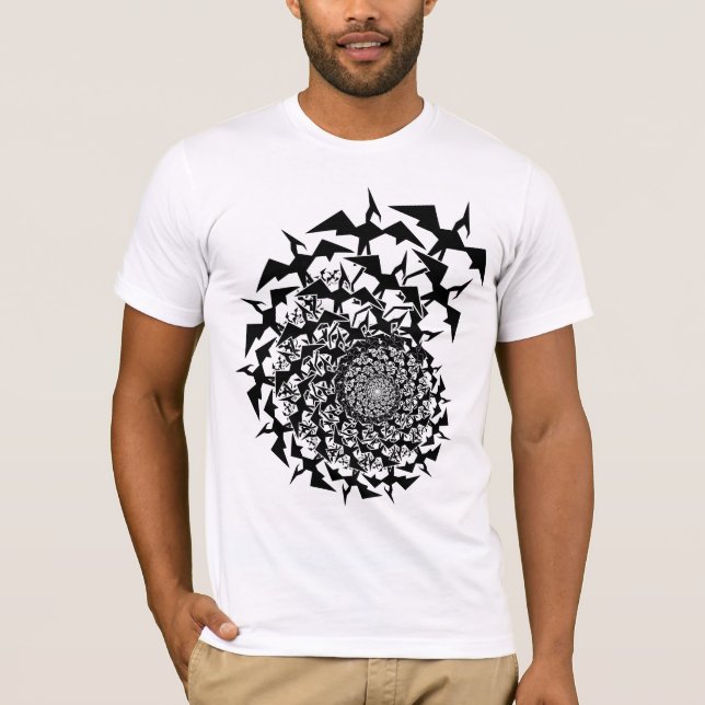 Fractyl Pterodactyl T-Shirt (Front)