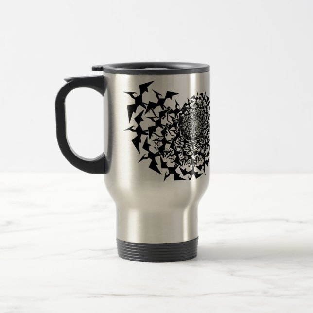 Fractyl Pterodactyl Travel Mug (Left)