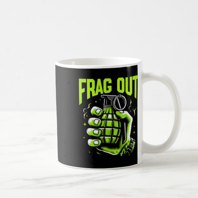 Frag Out Gaming  Coffee Mug (Right)