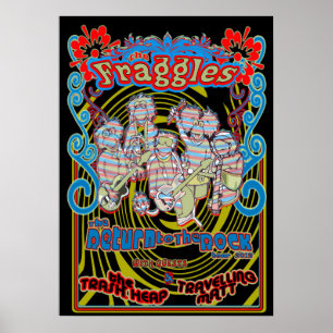 Fraggles return to the rock tour poster