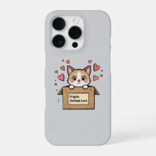 Fragile: Contains Love iPhone 16 Pro Case