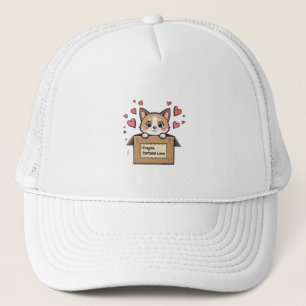 Fragile: Contains Love Trucker Hat