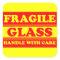 Fragile Glass Shipping Label