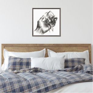 Fragile Grip Canvas Print