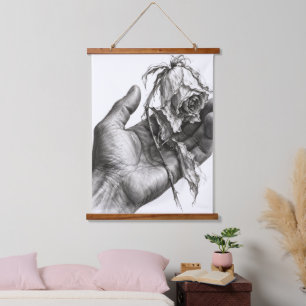 Fragile Grip Hanging Tapestry