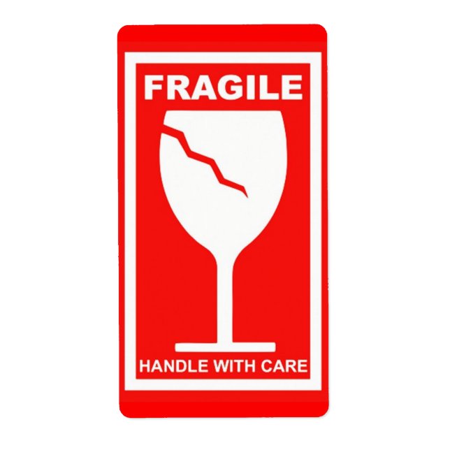 Fragile Handle With Care (Front)