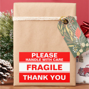Fragile Handle With Care Sticker Warning Label