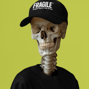 fragile i just dropped my daughter/Dark Humour Emp Trucker Hat