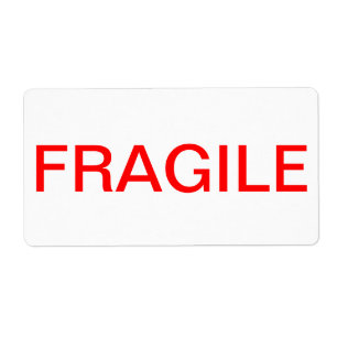 FRAGILE LABEL