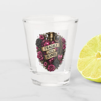 Fragile Like a Bomb Shot Glass