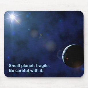 Fragile Planet Mouse Mat