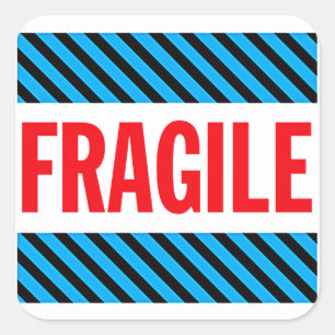 Fragile Shipping Label