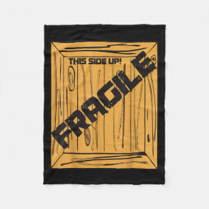 Fragile Shirt Halloween Christmas Costume Movie Sh Fleece Blanket