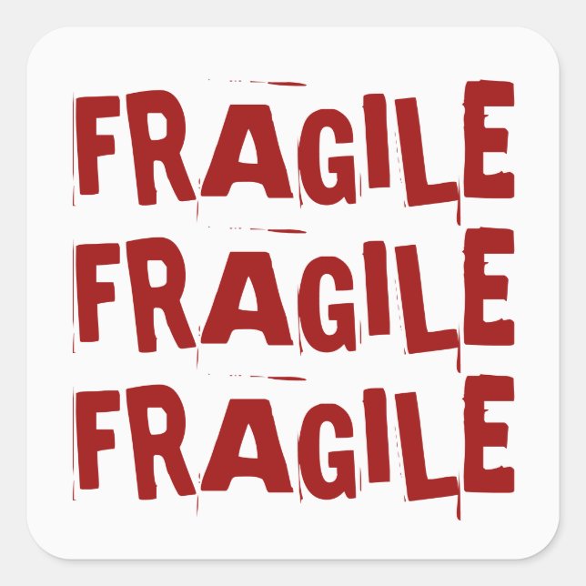 Fragile Sticker (Front)