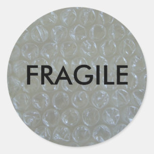 Fragile stickers