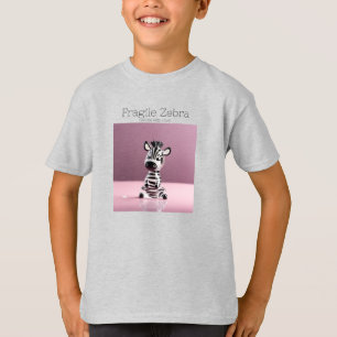 Fragile Zebra: Handle with Care T-Shirt