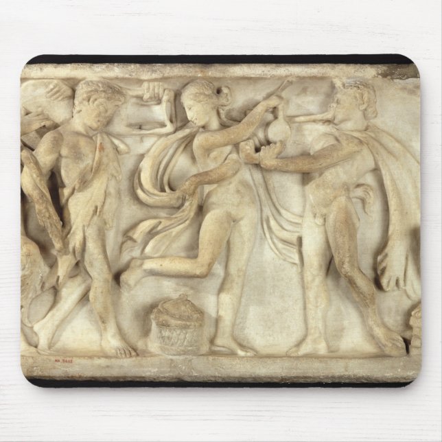 Fragment of a sarcophagus mouse mat (Front)