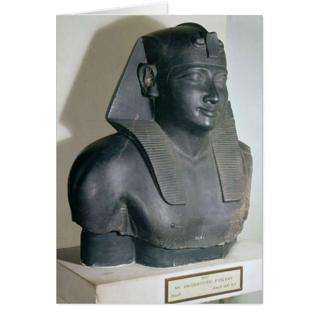 Fragment of an Egyptian style statue of Ptolemy I (Front)