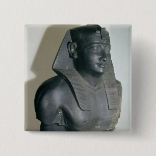 Fragment of an Egyptian style statue of Ptolemy I 15 Cm Square Badge