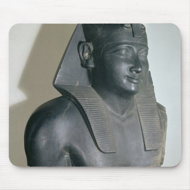 Fragment of an Egyptian style statue of Ptolemy I Mouse Mat (Front)