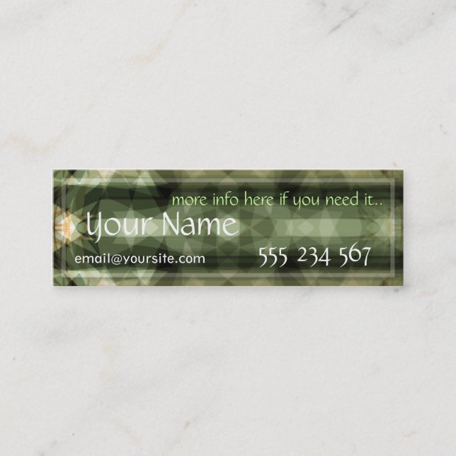 Fragmente Profile Card (Front)