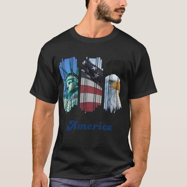 Fragmented America T-Shirt (Front)