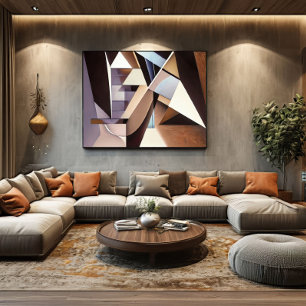 Fragmented Architecture Canvas Print