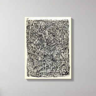 Fragmented  canvas print