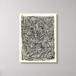 Fragmented canvas print