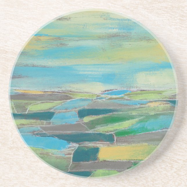 Fragmented Field I Coaster (Front)