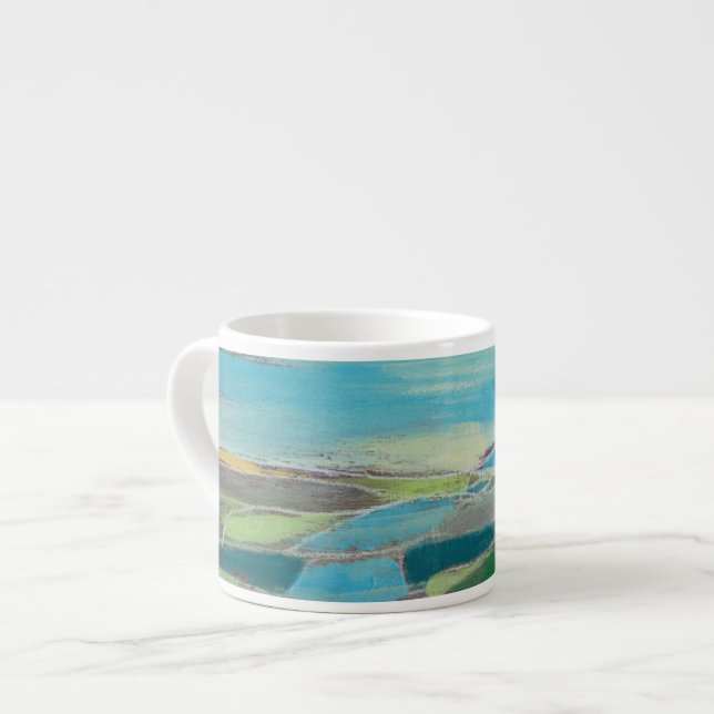 Fragmented Field I Espresso Cup (Front Left)