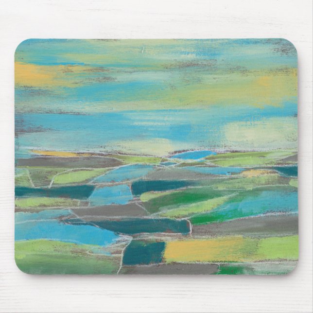 Fragmented Field I Mouse Mat (Front)