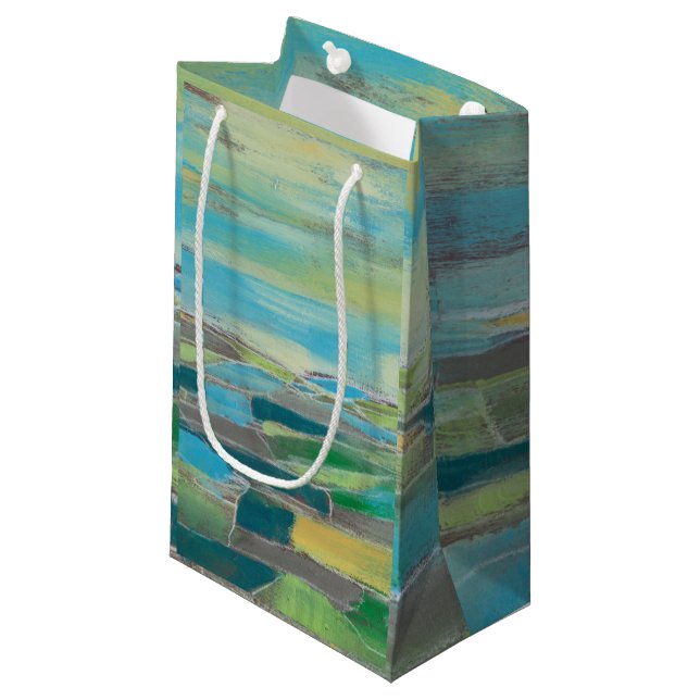Fragmented Field I Small Gift Bag (Front Angled)
