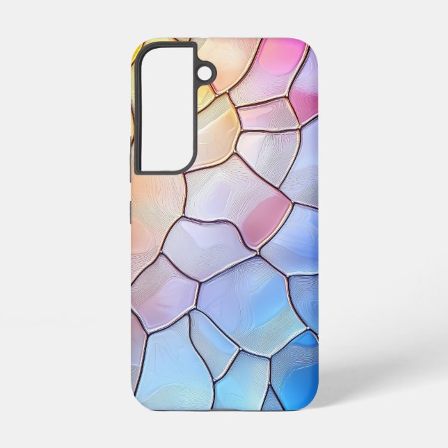Fragmented Prism Samsung Galaxy S22 Case (Back)