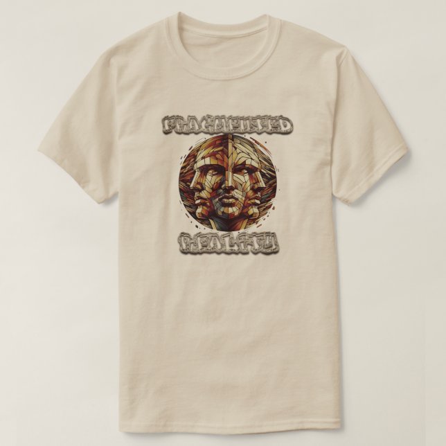 "Fragmented Reality" T-Shirt (Design Front)