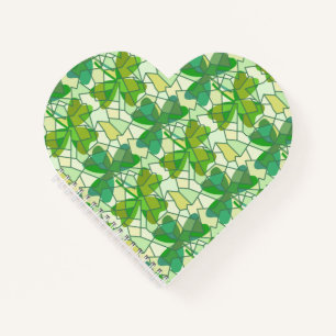Fragmented Shamrocks  Notebook