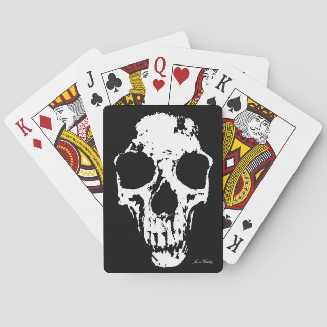 Fragmented Skull Playing Cards (Back)