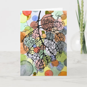 Fragments - Blank inside greeting card 