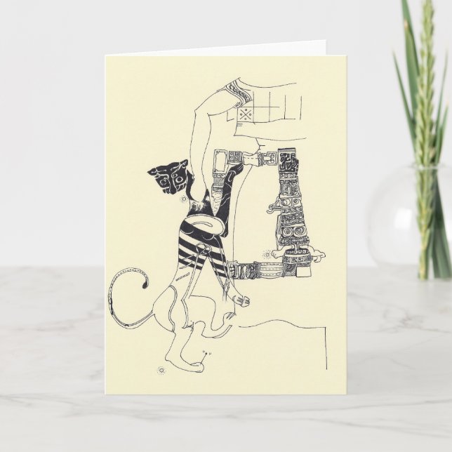 Fragments d'Arts 4 Surreal Drawing Greeting Card (Front)