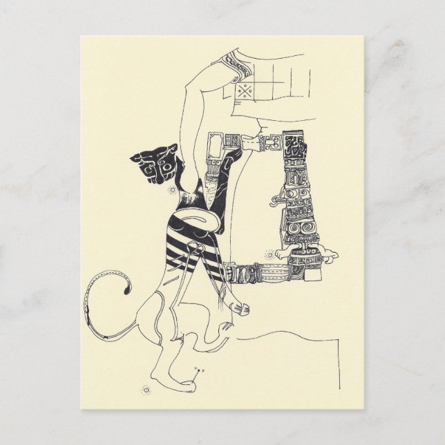 Fragments d'Arts 4 Surrealist Drawing Postcard (Front)