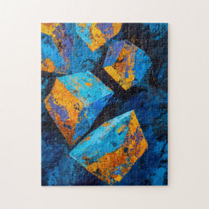 Fragments of Fire and Sea Jigsaw Puzzle