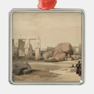 Fragments of the Great Colossus at The Memnonium, Metal Tree Decoration