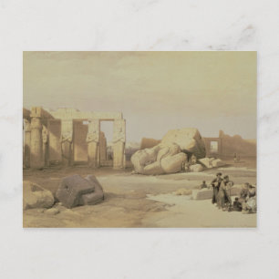 Fragments of the Great Colossus Postcard