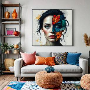 Fragments of the Soul Canvas Print