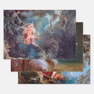 Fragonard Wrapping Paper Sheet