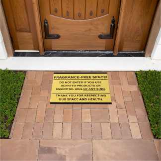 FRAGRANCE-FREE SPACE Door Mat