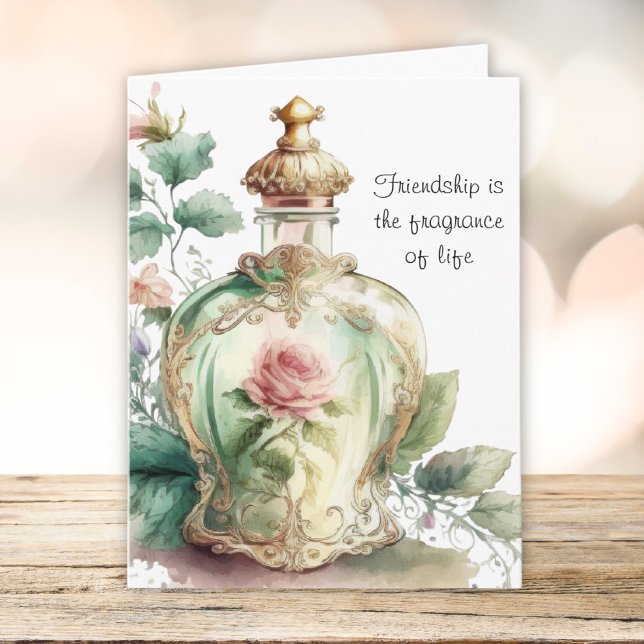 Fragrance of Friendship Note Card (Creator Uploaded)
